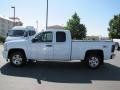 2007 Summit White Chevrolet Silverado 1500 LT Z71 Extended Cab 4x4  photo #4