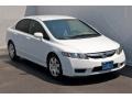 Taffeta White - Civic LX Sedan Photo No. 6