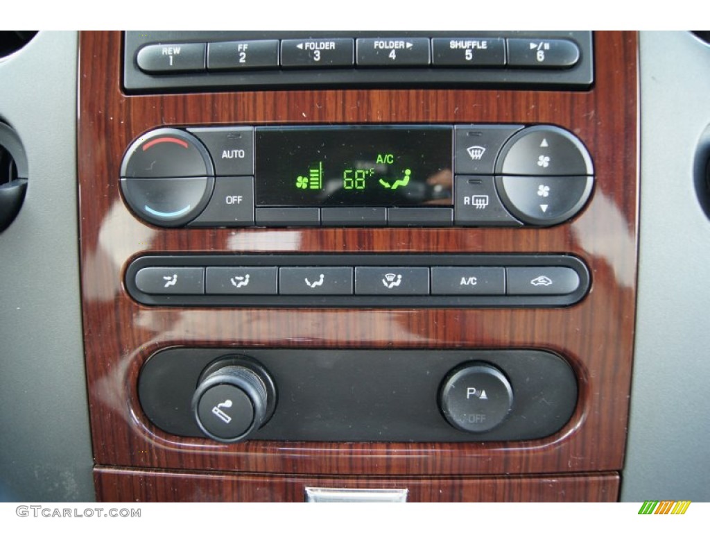 2007 F150 Lariat SuperCab - Oxford White / Tan photo #29