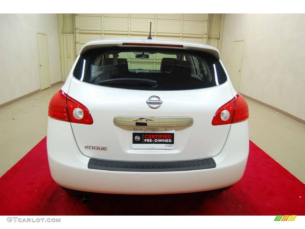 2011 Rogue S - Pearl White / Gray photo #5