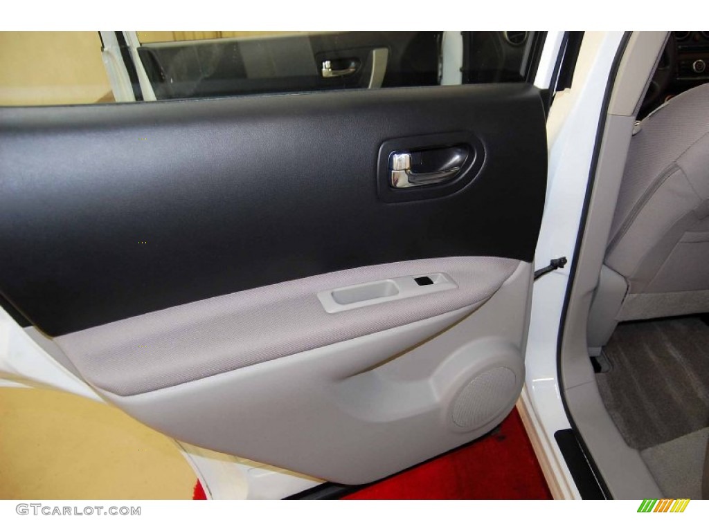 2011 Rogue S - Pearl White / Gray photo #13