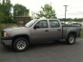 2008 Steel Gray Metallic GMC Sierra 1500 SLE Crew Cab 4x4  photo #1