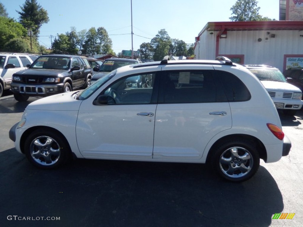 2001 PT Cruiser Limited - Stone White / Taupe/Pearl Beige photo #1
