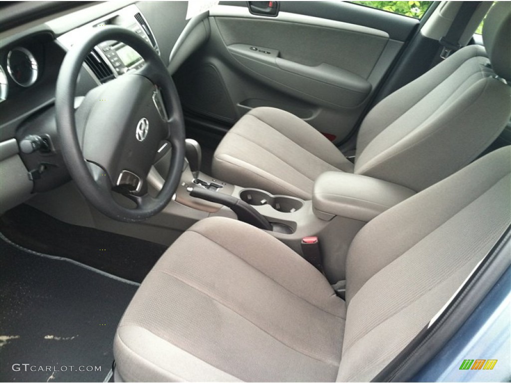 2010 Sonata GLS - Slate Blue / Camel photo #9