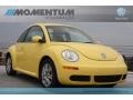 Sunflower Yellow 2008 Volkswagen New Beetle S Coupe