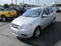 Cosmic Silver - Aveo LT Sedan Photo No. 3