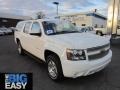 2008 Summit White Chevrolet Suburban 1500 LT 4x4  photo #1