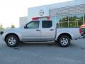 2012 Brilliant Silver Metallic Nissan Frontier SV Crew Cab  photo #2