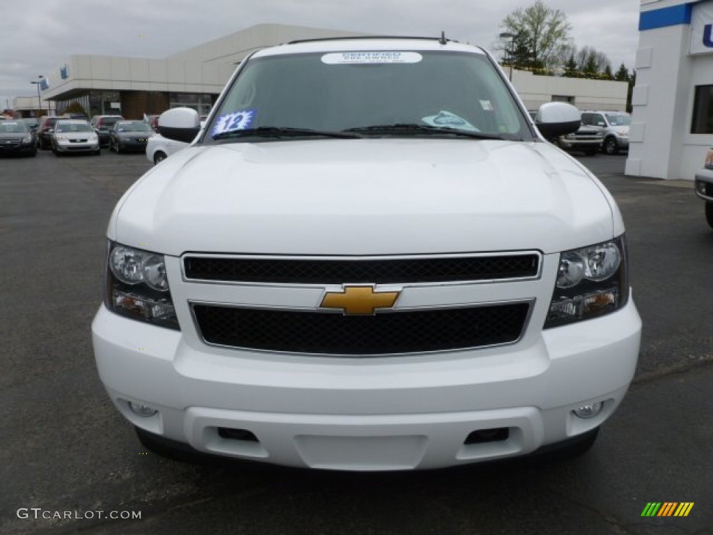 2012 Tahoe LT 4x4 - Summit White / Ebony photo #2