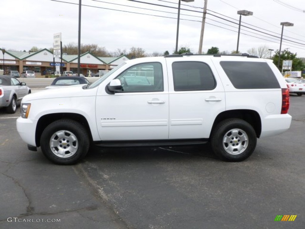 2012 Tahoe LT 4x4 - Summit White / Ebony photo #4