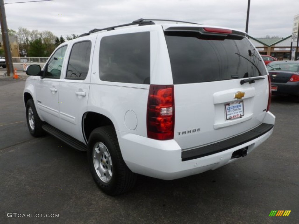 2012 Tahoe LT 4x4 - Summit White / Ebony photo #5