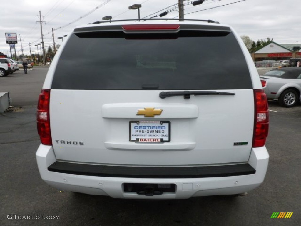 2012 Tahoe LT 4x4 - Summit White / Ebony photo #6