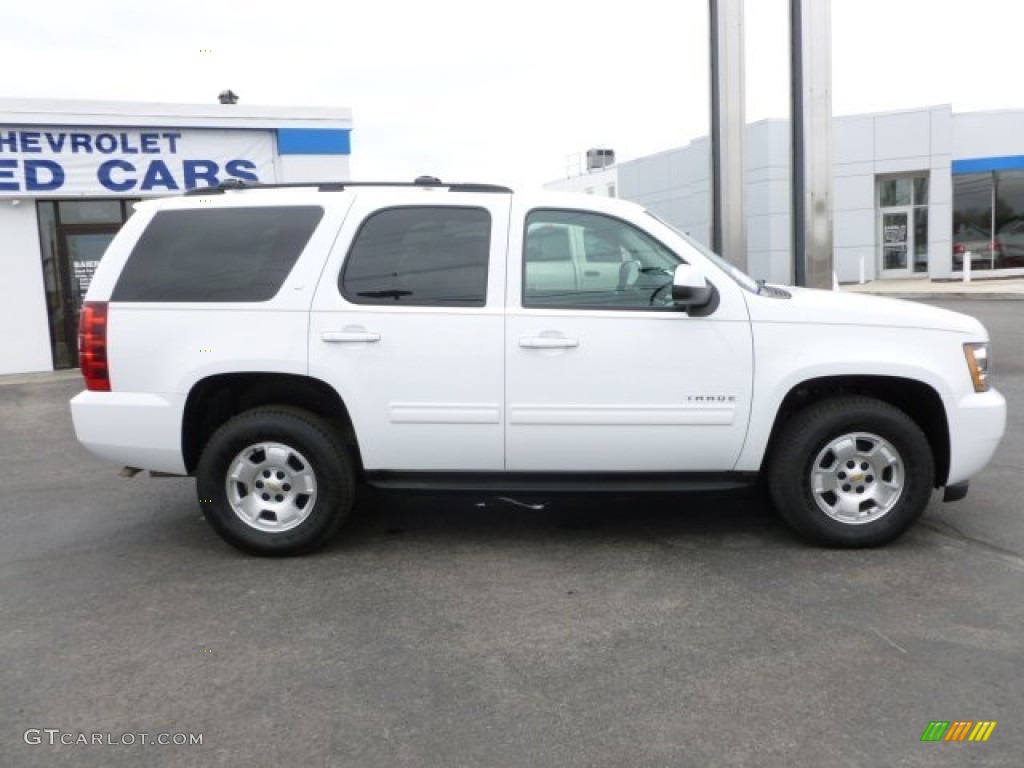 2012 Tahoe LT 4x4 - Summit White / Ebony photo #8