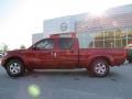 2012 Red Brick Nissan Frontier SV Crew Cab  photo #2