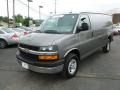 2012 Graystone Metallic Chevrolet Express 2500 Cargo Van  photo #3