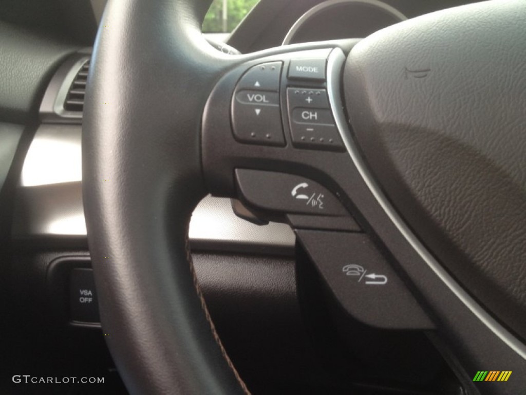 2009 TL 3.7 SH-AWD - Polished Metal Metallic / Umber/Ebony photo #20