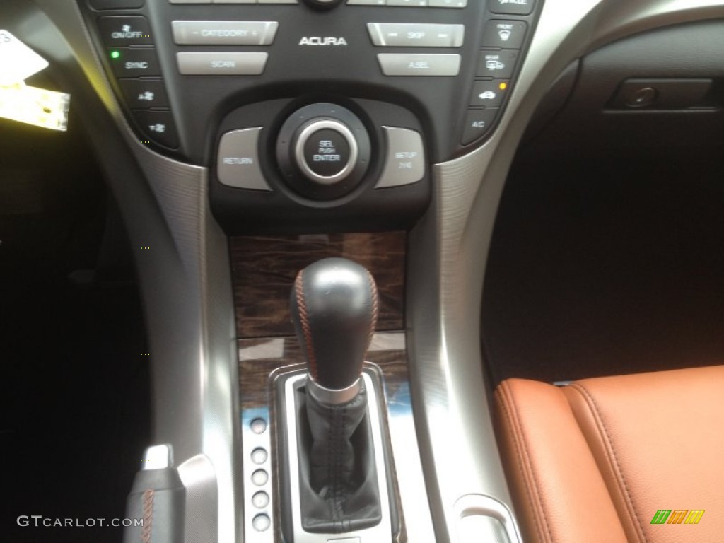 2009 TL 3.7 SH-AWD - Polished Metal Metallic / Umber/Ebony photo #23