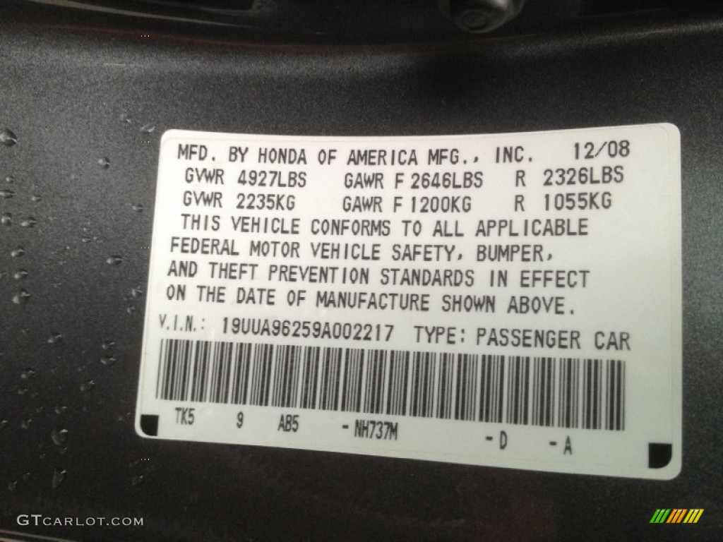 2009 TL 3.7 SH-AWD - Polished Metal Metallic / Umber/Ebony photo #26