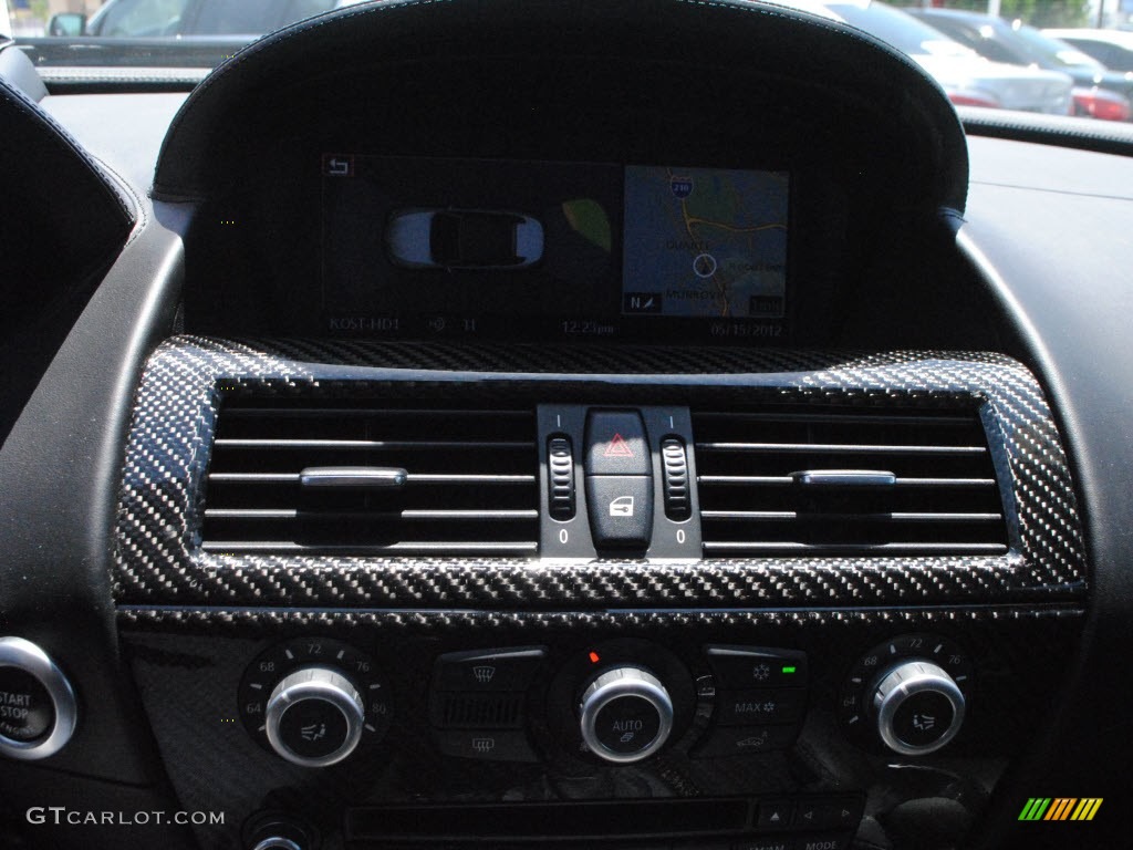 2009 M6 Convertible - Carbon Black Metallic / Black Merino Leather photo #22