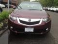 2010 Basque Red Pearl Acura TSX Sedan  photo #2