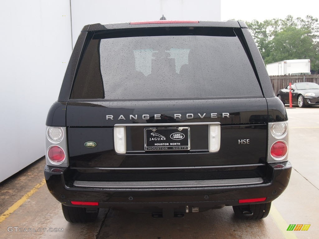 2007 Range Rover HSE - Java Black Pearl / Charcoal photo #13