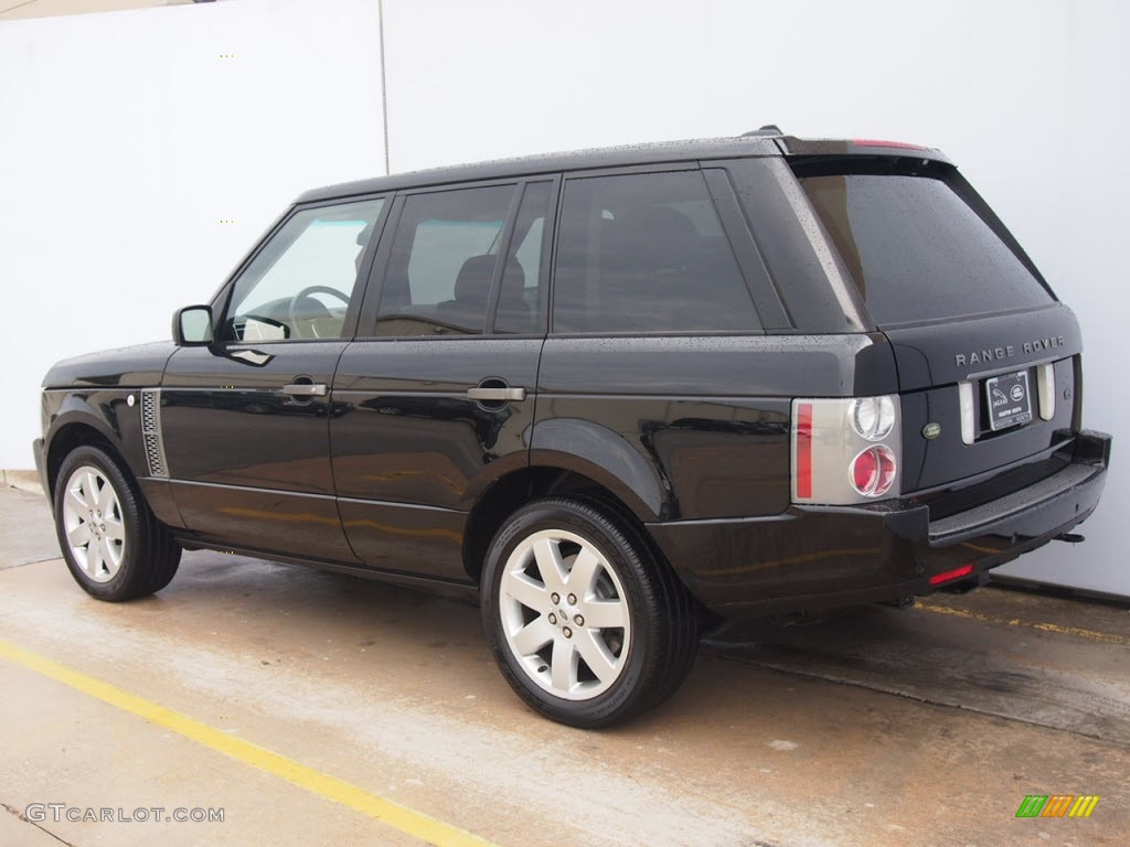 2007 Range Rover HSE - Java Black Pearl / Charcoal photo #24