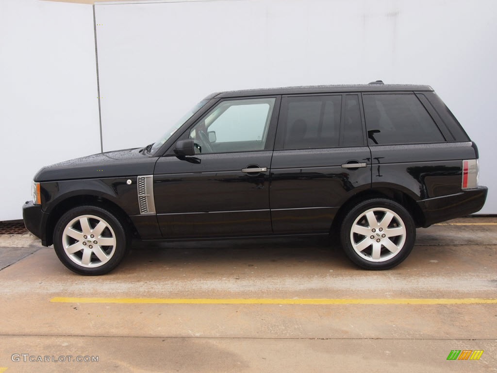 2007 Range Rover HSE - Java Black Pearl / Charcoal photo #25