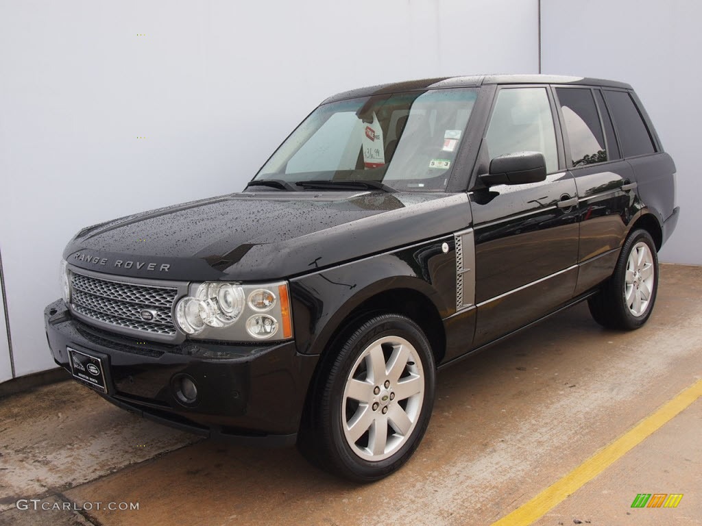 2007 Range Rover HSE - Java Black Pearl / Charcoal photo #26