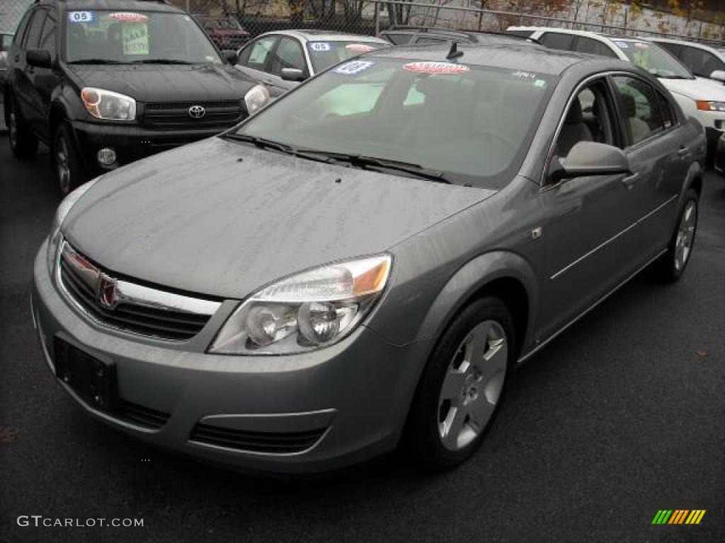 2008 Aura XE 3.5 - Techno Gray / Gray photo #1