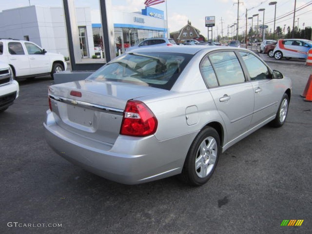 2006 Malibu LT Sedan - Silverstone Metallic / Titanium Gray photo #7