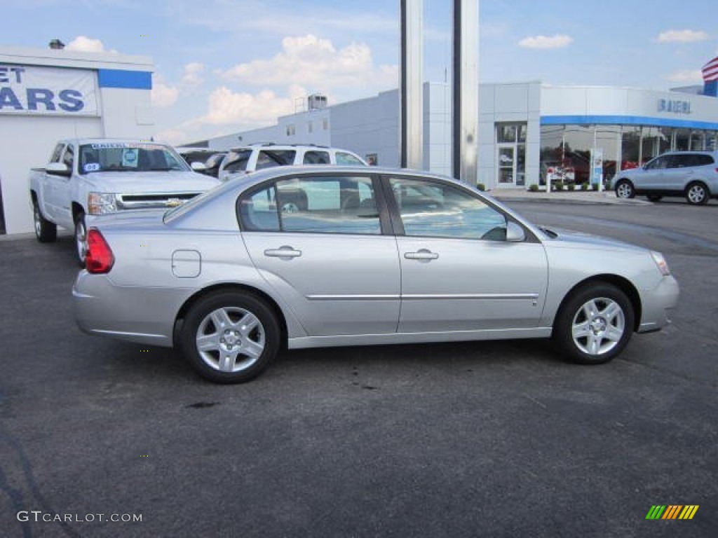 2006 Malibu LT Sedan - Silverstone Metallic / Titanium Gray photo #8
