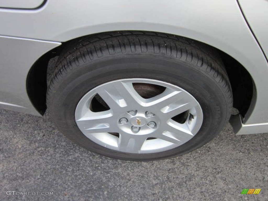 2006 Malibu LT Sedan - Silverstone Metallic / Titanium Gray photo #9