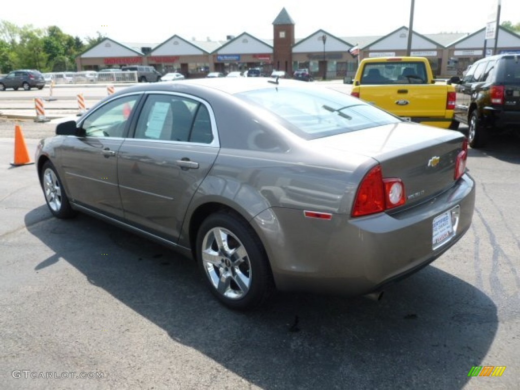2010 Malibu LT Sedan - Mocha Steel Metallic / Ebony photo #5