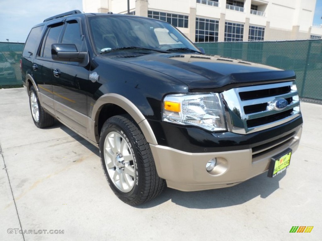 2012 Expedition King Ranch - Black / Chaparral photo #1