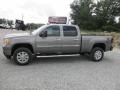 2012 Steel Gray Metallic GMC Sierra 3500HD Denali Crew Cab 4x4  photo #4