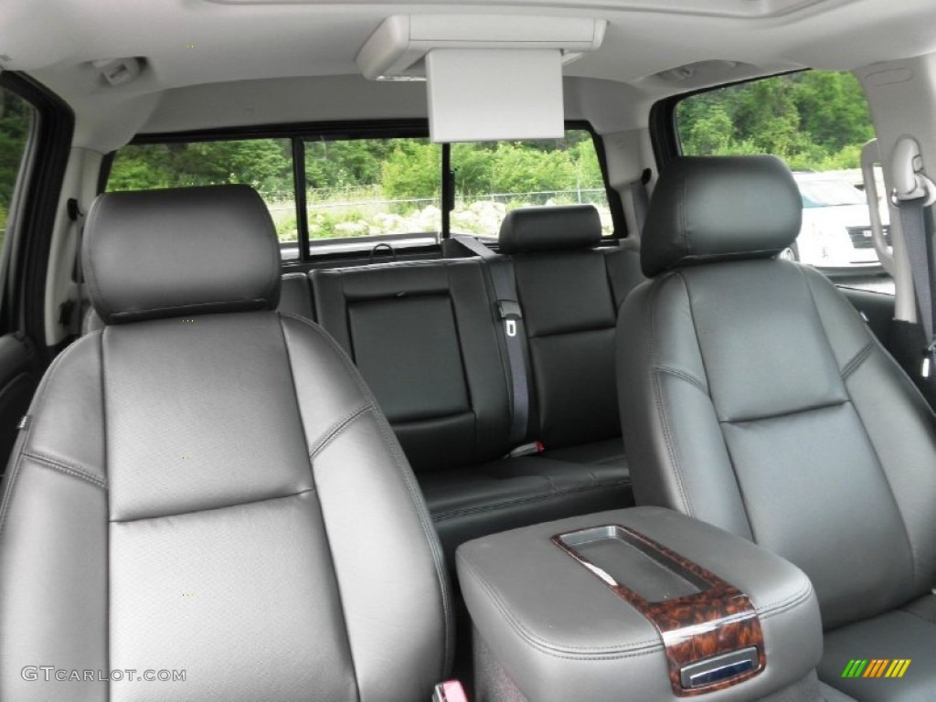 Ebony Interior 2012 GMC Sierra 3500HD Denali Crew Cab 4x4 Photo #65241830
