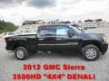 Onyx Black 2012 GMC Sierra 3500HD Denali Crew Cab 4x4