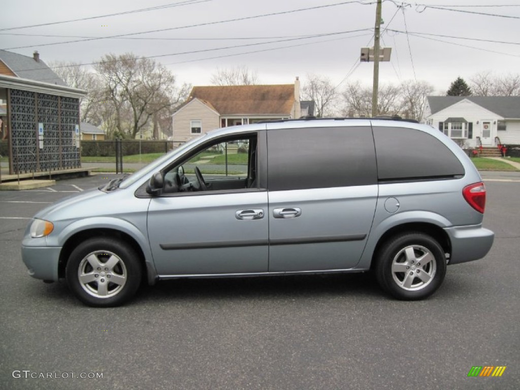 Butane Blue Pearl Dodge Caravan