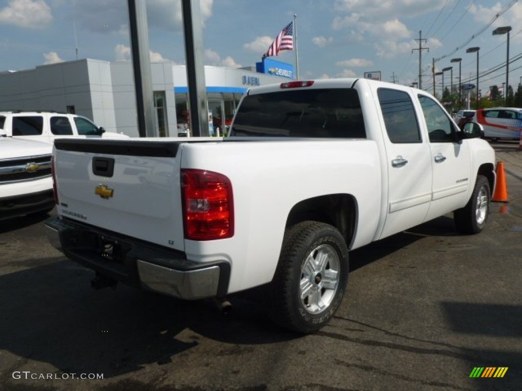 2010 Silverado 1500 LT Crew Cab 4x4 - Summit White / Ebony photo #7