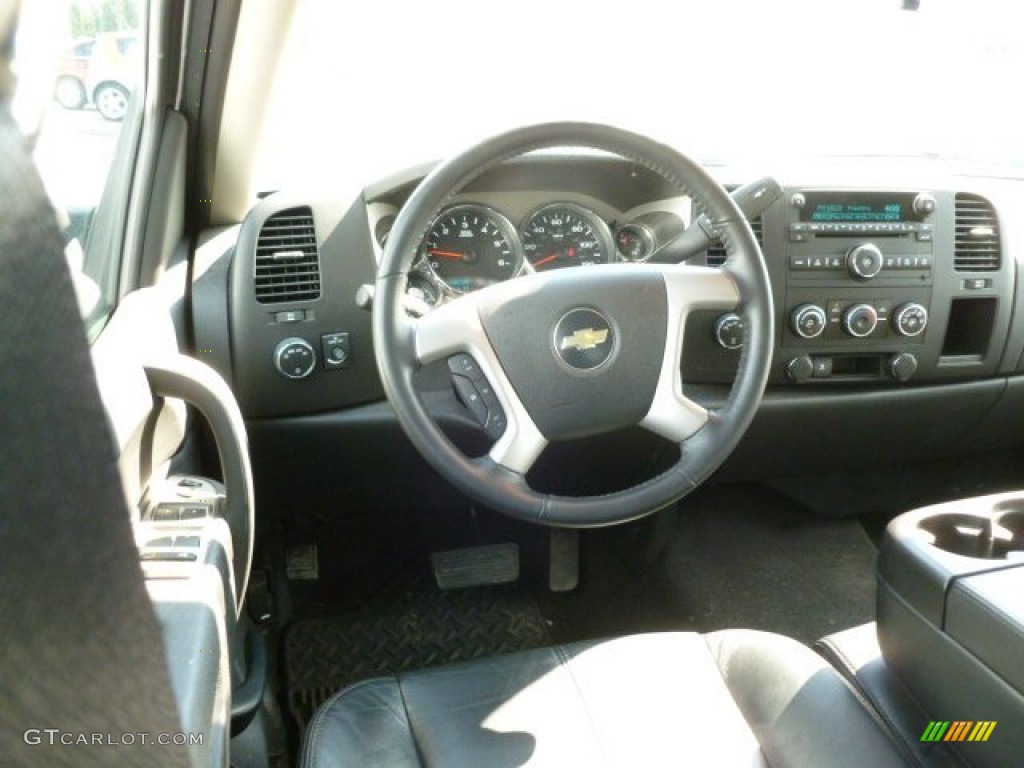 2010 Silverado 1500 LT Crew Cab 4x4 - Summit White / Ebony photo #14