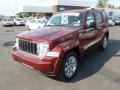 2008 Red Rock Crystal Pearl Jeep Liberty Limited 4x4  photo #3