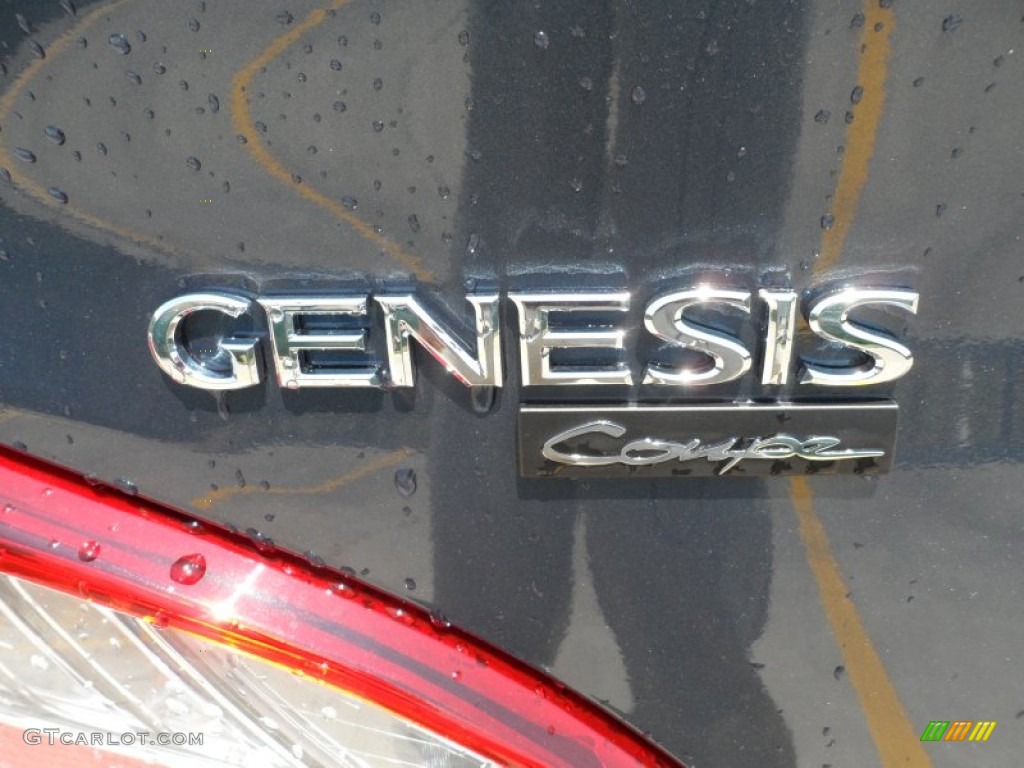 2013 Genesis Coupe 2.0T - Parabolica Blue / Black Cloth photo #15