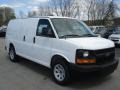 Summit White 2012 Chevrolet Express 1500 AWD Cargo Van Exterior