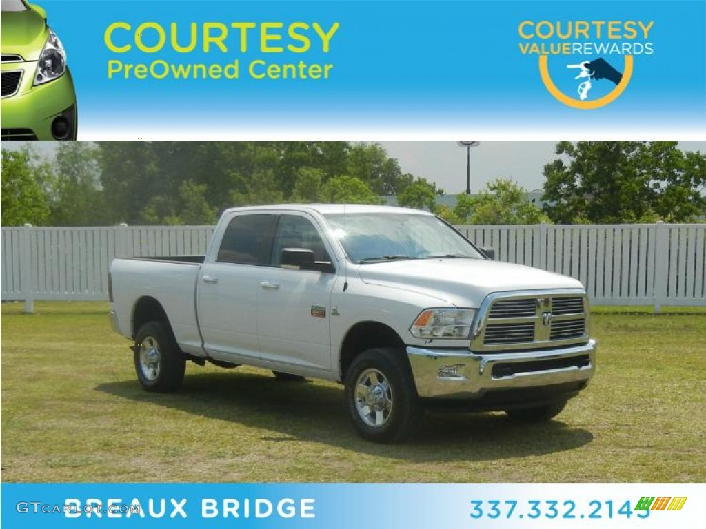 2011 Ram 2500 HD Big Horn Crew Cab 4x4 - Bright White / Dark Slate/Medium Graystone photo #1