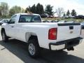 Summit White - Silverado 2500HD Work Truck Regular Cab Photo No. 8