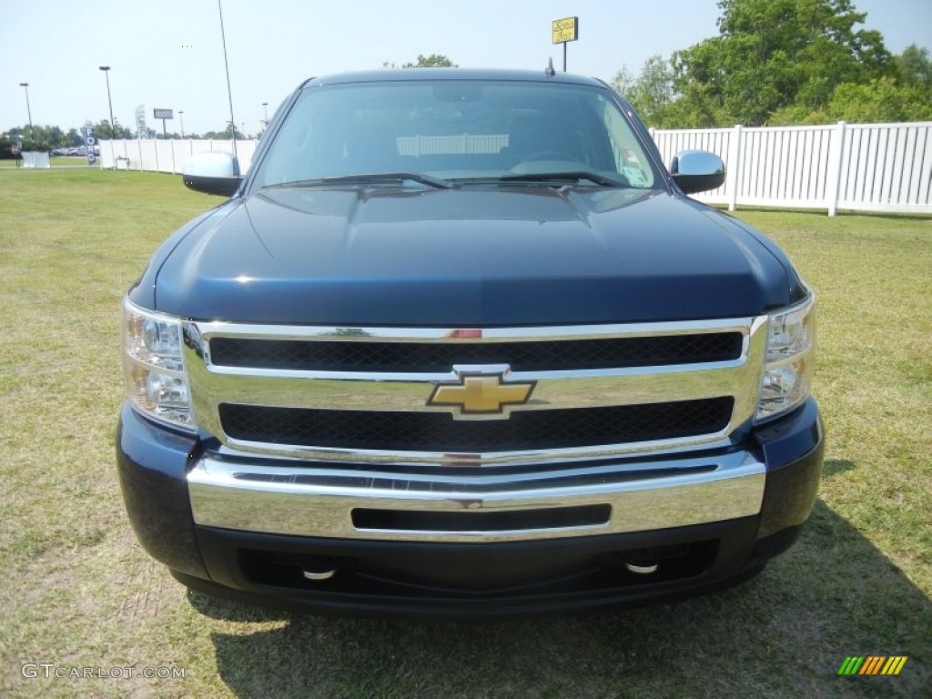 2010 Silverado 1500 LT Crew Cab - Imperial Blue Metallic / Ebony photo #2