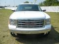 2008 Summit White GMC Sierra 1500 SLT Extended Cab  photo #2