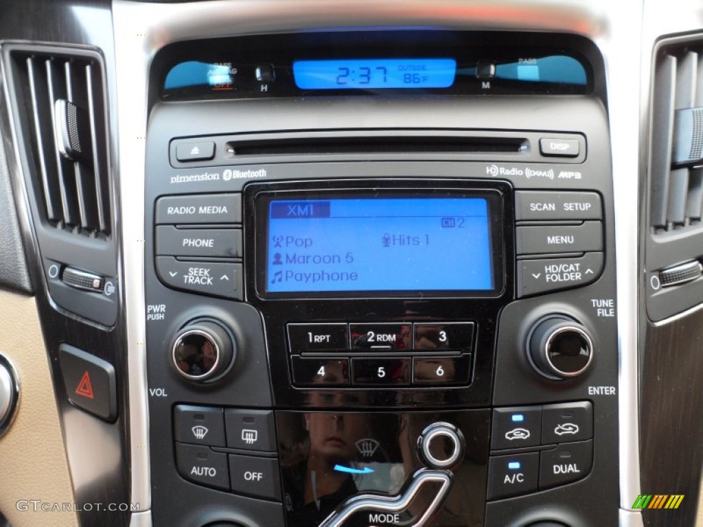 2013 Hyundai Sonata Limited 2.0T Audio System Photo #65245685
