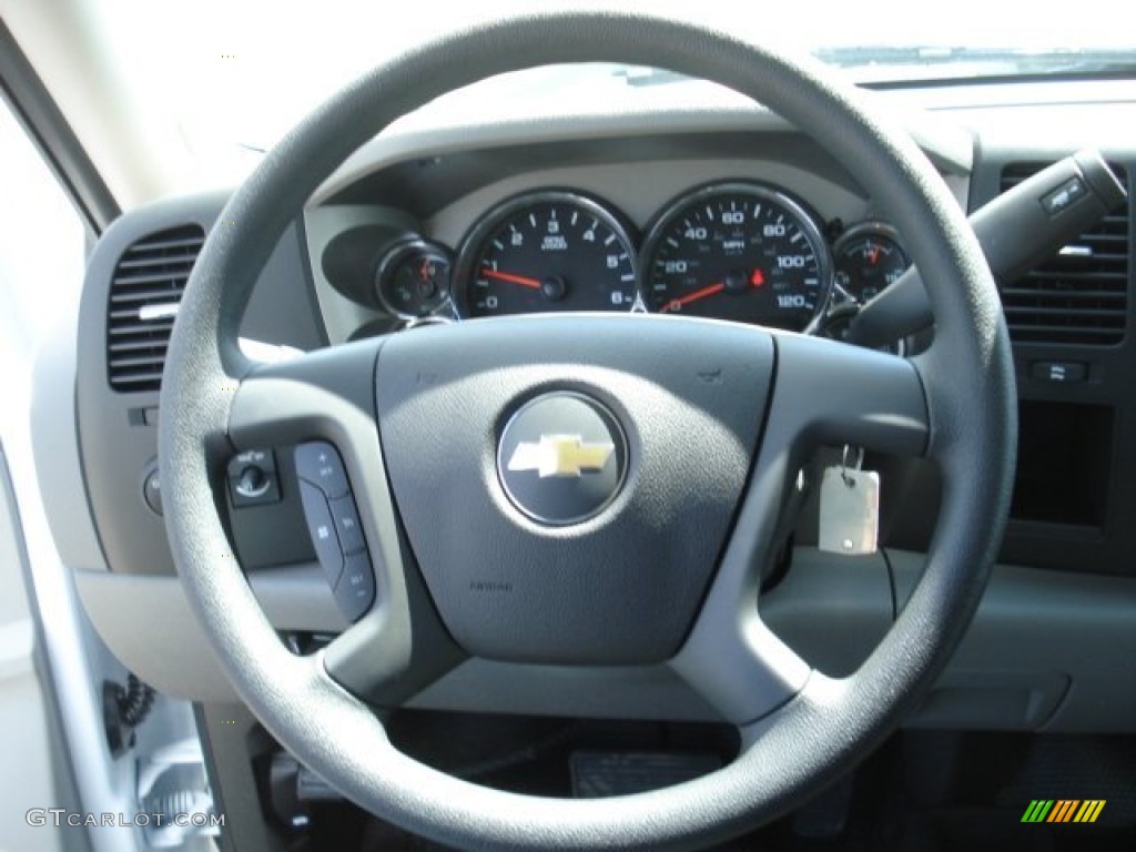 2012 Silverado 2500HD Work Truck Crew Cab 4x4 - Summit White / Dark Titanium photo #18