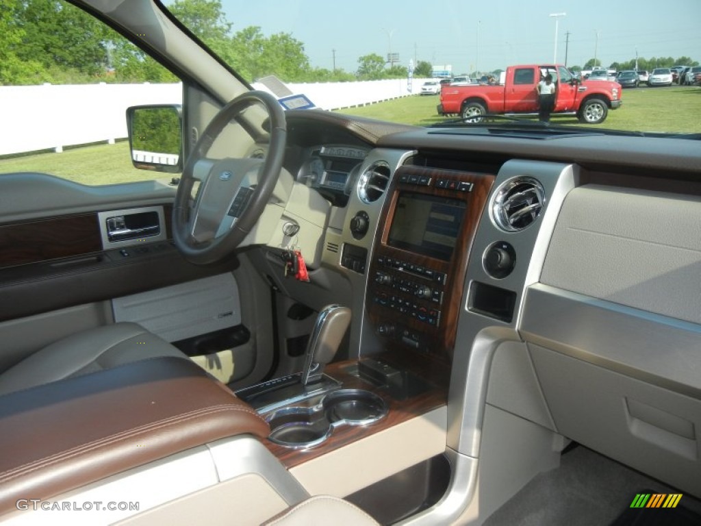 2010 F150 Platinum SuperCrew 4x4 - Sterling Grey Metallic / Tan photo #6